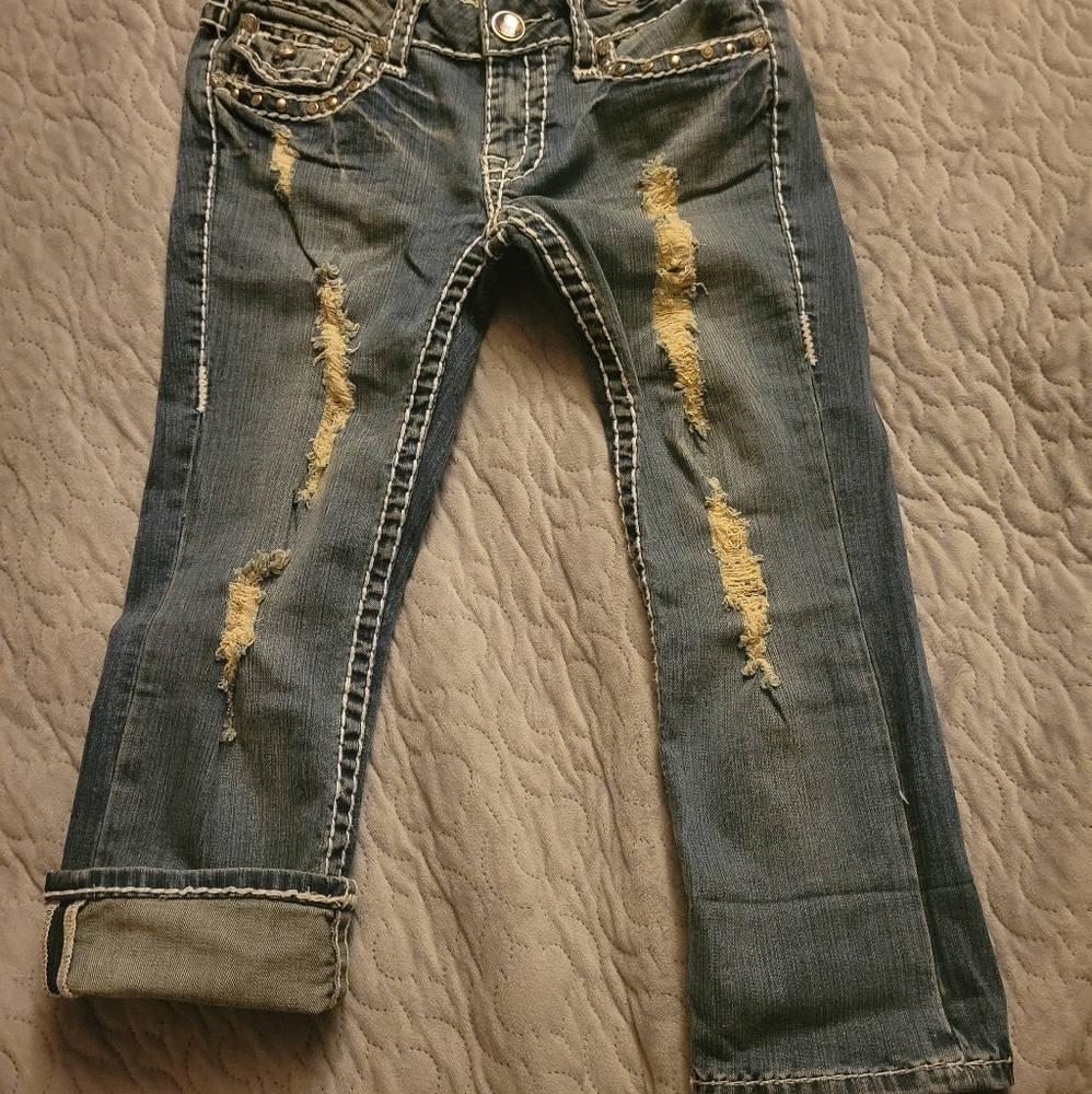 Womens L.A. Idol Jean Capri